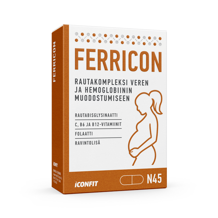 ICONFIT Ferricon (45 kapsulas)