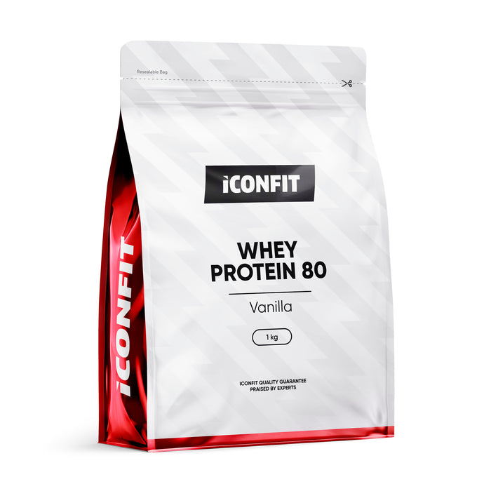 ICONFIT Whey Protein 80 (Bedste salgsvare, 1KG)