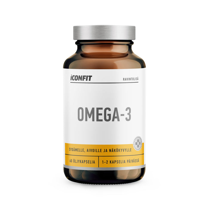 ICONFIT Omega-3 (60 Capsules) - FI Finnish packaging