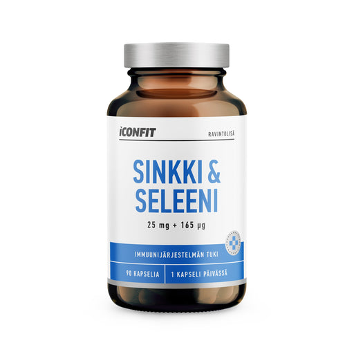 ICONFIT Zinc & Selenium (90 Capsules) - FI Finnish packaging