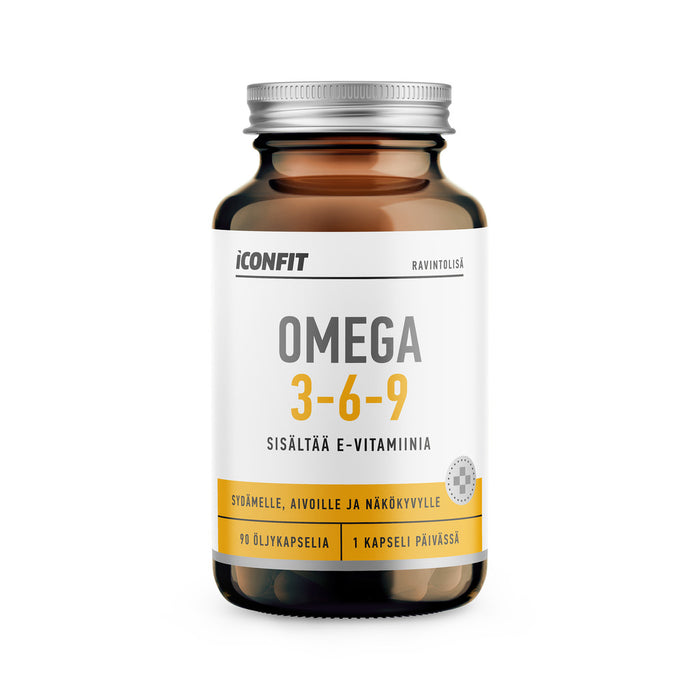 ICONFIT Omega 3-6-9 (90 bløde kapsler)