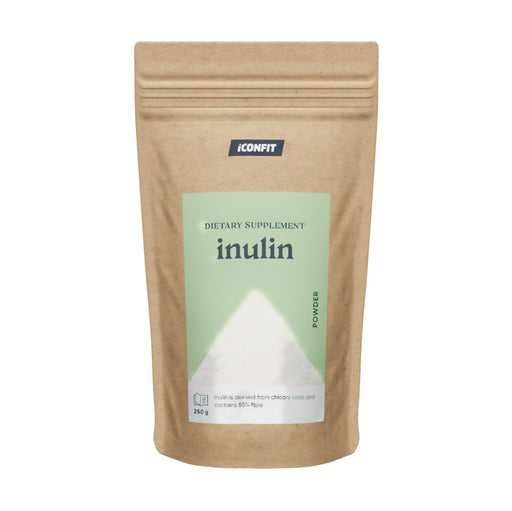 iconfit-inulin-powder-250g - 3D kraft stand-up pouch