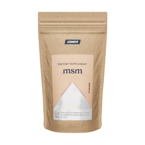 iconfit-msm-powder - 3D kraft stand-up pouch