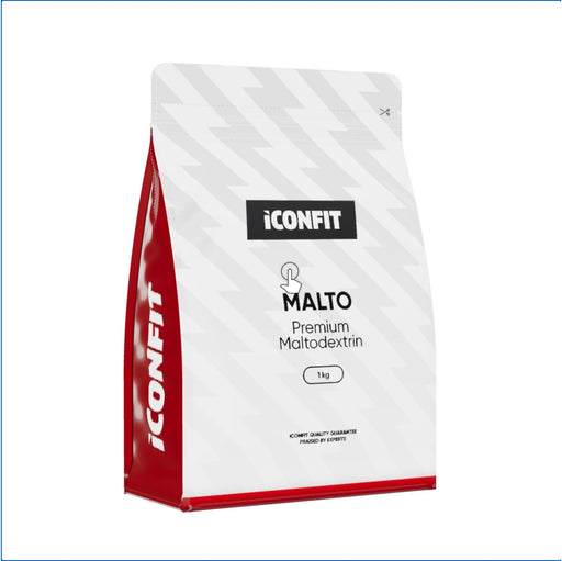 ICONFIT Maltodextrin 1kg - 3D flat-bottom bag