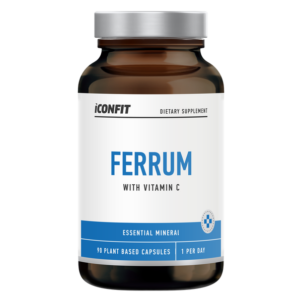 ICONFIT Jern + Vitamin C (90 kapsler)
