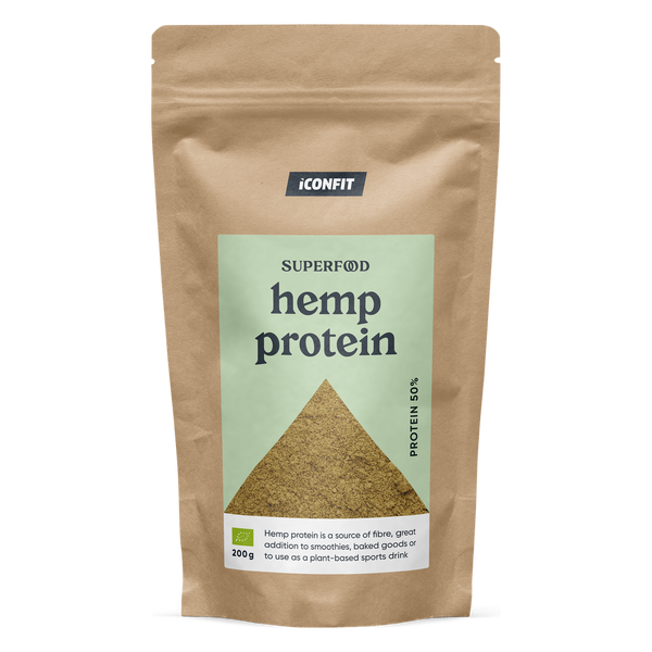 ICONFIT Superfoods Органичен конопен протеин50% 200g